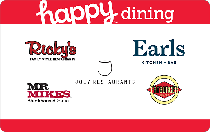 Happy Dining West Gift Card