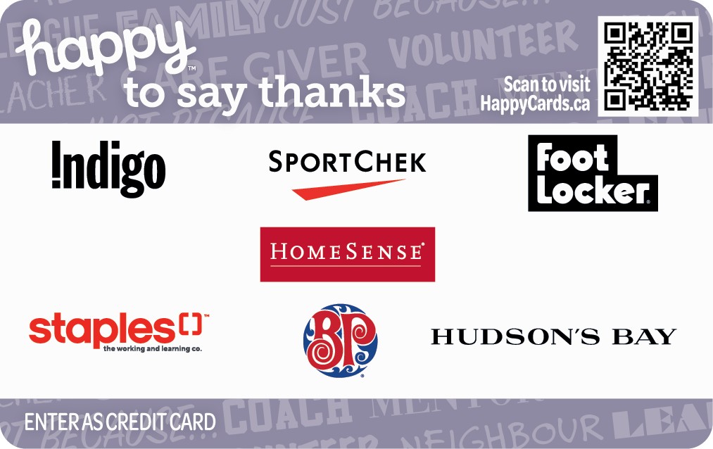 Happy to Say Thanks