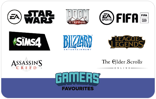 Gamers’ Favourites Gift Card