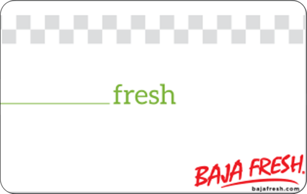 Buy Baja Fresh Mexican Grill Gift Cards or eGifts in bulk