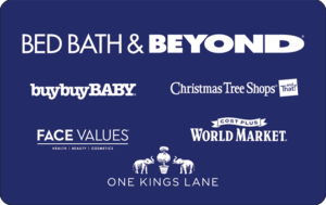 Buy Bed Bath Beyond Gift Cards or eGifts in bulk
