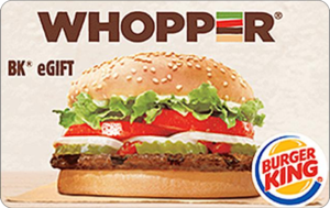 Buy Burger King Gift Cards or eGifts in bulk
