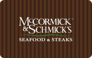 Buy Mccormick and Schmicks Gift Cards or eGifts in bulk