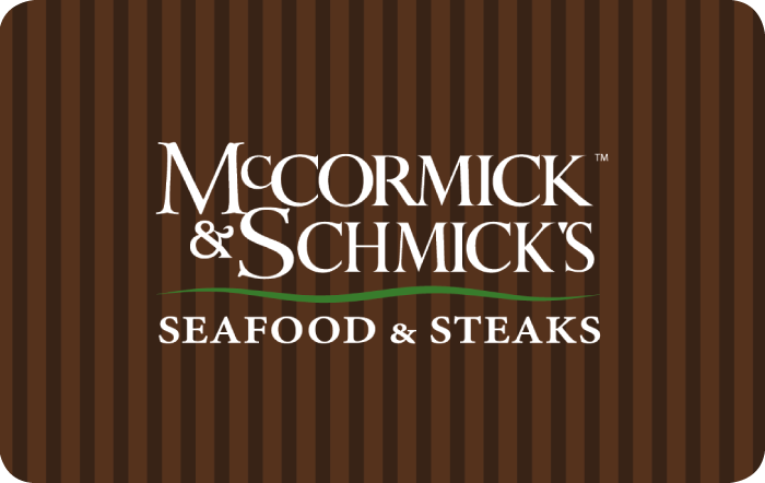 McCormick and Schmick’s Gift Card