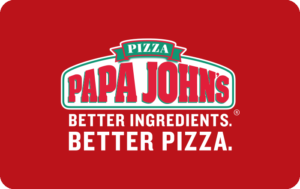 Buy Papa Johns Pizza Gift Cards or eGifts in bulk