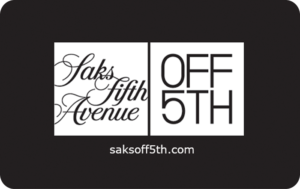 Buy Saks Fifth Avenue Gift Cards or eGifts in bulk