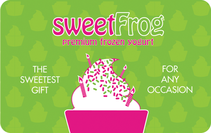 sweetFrog Gift Card