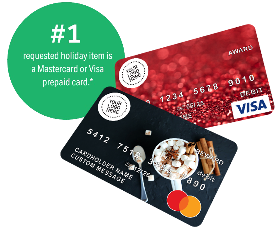 mastercard and visa card rewards holidays
