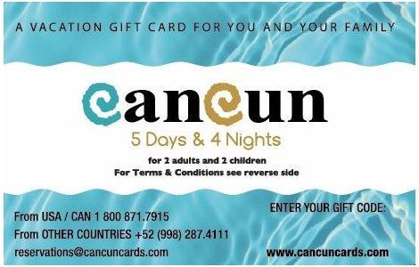 Cancun Gift Card