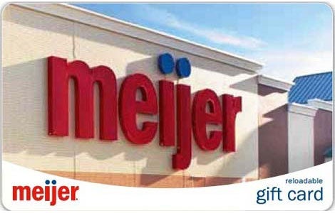 Meijer Gift Card
